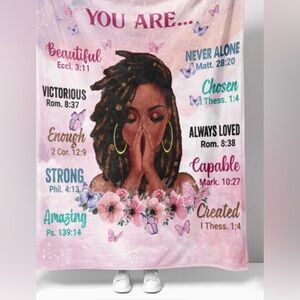 Inspirational Throw NWOT